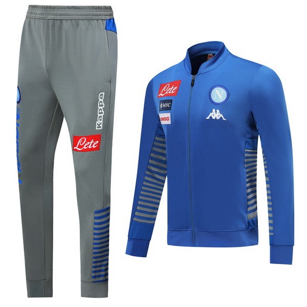 Replicas Chandal Napoli 2019/20 Gris Azul